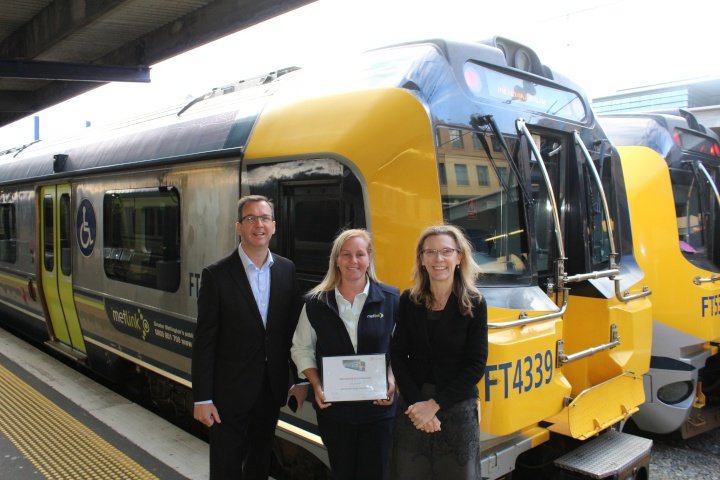 New train driver at Wellington