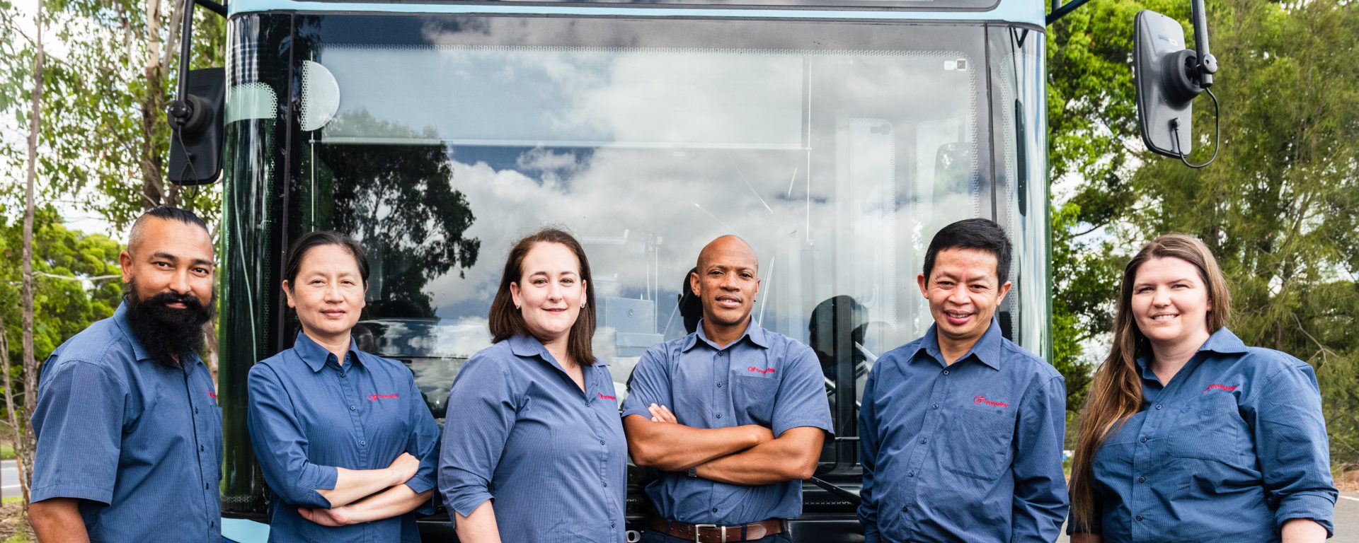 group image of Sydney bus drivers